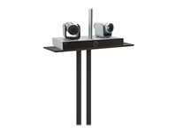 Salamander Mounting component (shelf, 36INCH post) for video conference camera tech shelf 