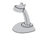 Intermec barcode scanner stand