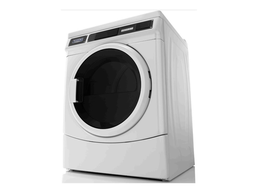Maytag Commercial Mdg28prtgw Dryer Front Loading Freestanding