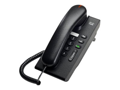 Cisco Unified IP Phone 6901 Slimline VoIP phone SCCP charcoal
