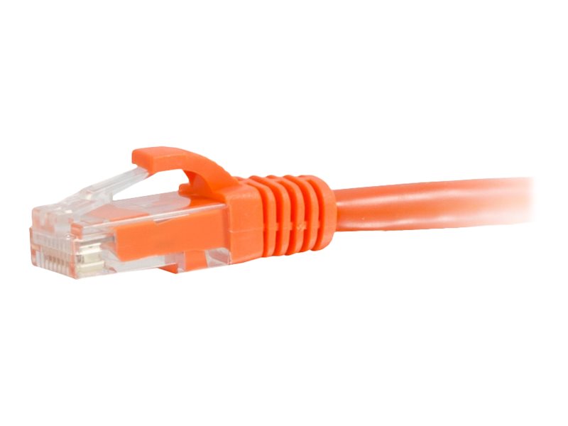 C2G 15ft Cat6a Snagless Unshielded UTP Network Patch Ethernet Cable-Orange