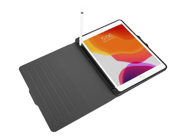 Targus VersaVu - Flip cover for tablet - black - 10.5