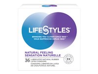 LifeStyles Natural Feeling Latex Condoms - 36's