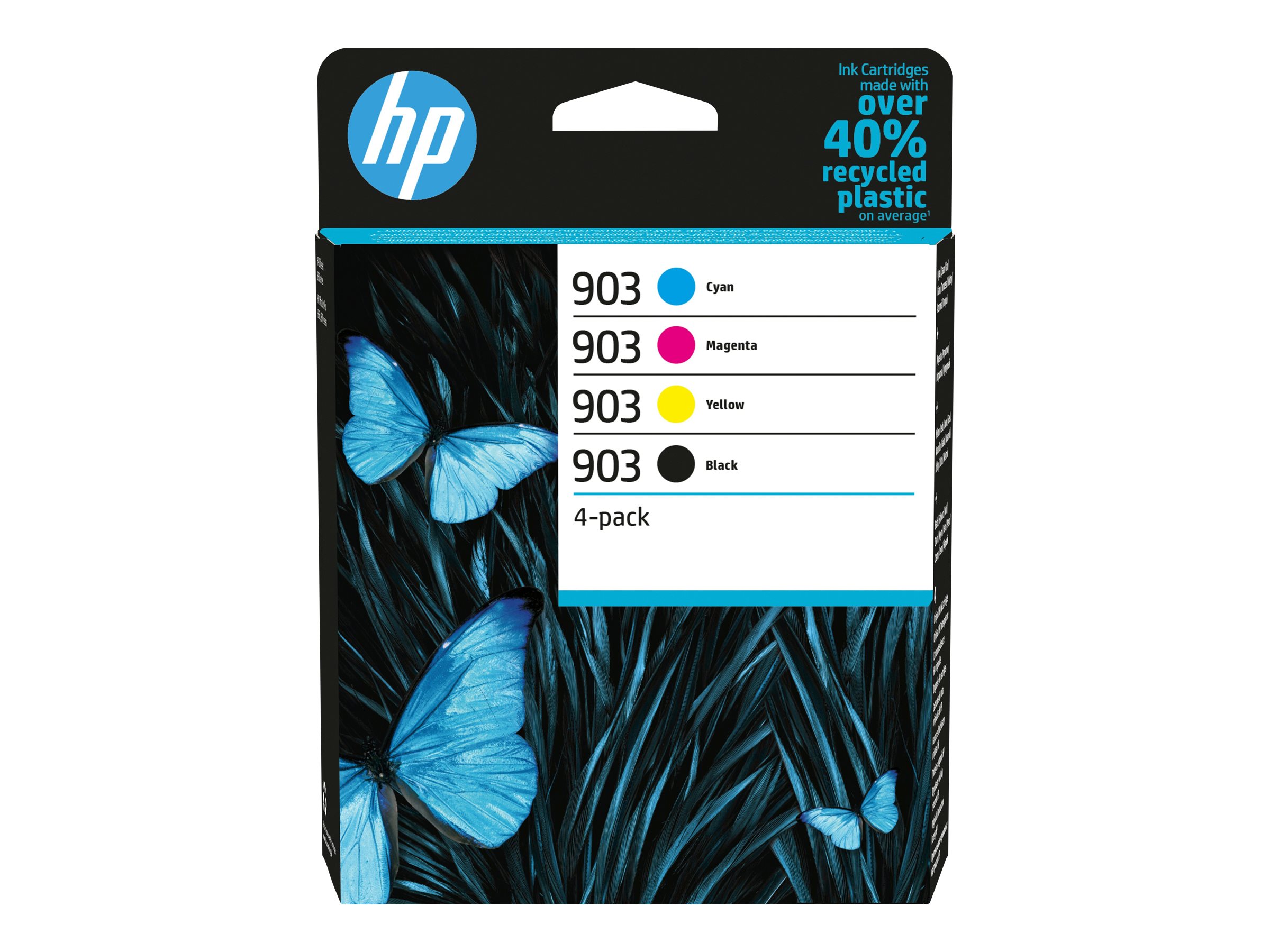 HP 903 - 4-pack - black, yellow, cyan, magenta