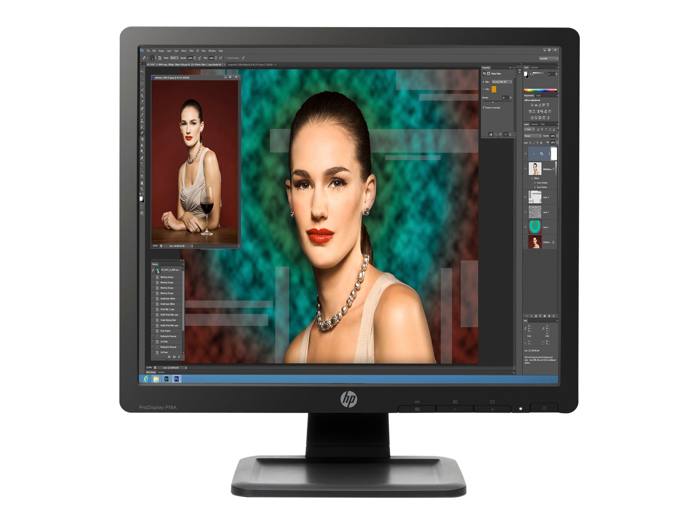 HP ProDisplay P19A - LED monitor