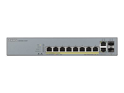 GS1350-12HP - switch - 8 ports - smart - rack-moun