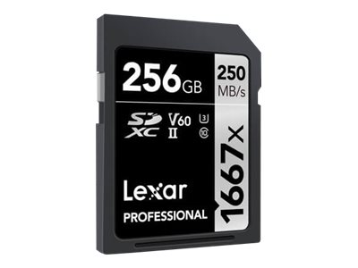 LEXAR 1667X 256GB SD CARD LSD256CBNA1