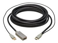 Eaton Tripp Lite Series HDMI Extension Cable with Active Repeater (M/F), 4K 60 Hz, HDR, 4:4:4, HDCP 2.2, 20 ft. (6.1 m), TAA