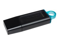KINGSTON 64Go USB3.2 Gen1 DT Bk+Teal