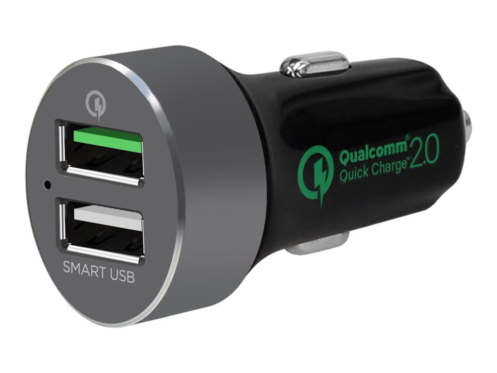 mbeat Quickboost S car power adapter Product shot Right-angle 79700