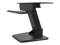 Dyconn WF024B Standing desk converter rectangular black black base