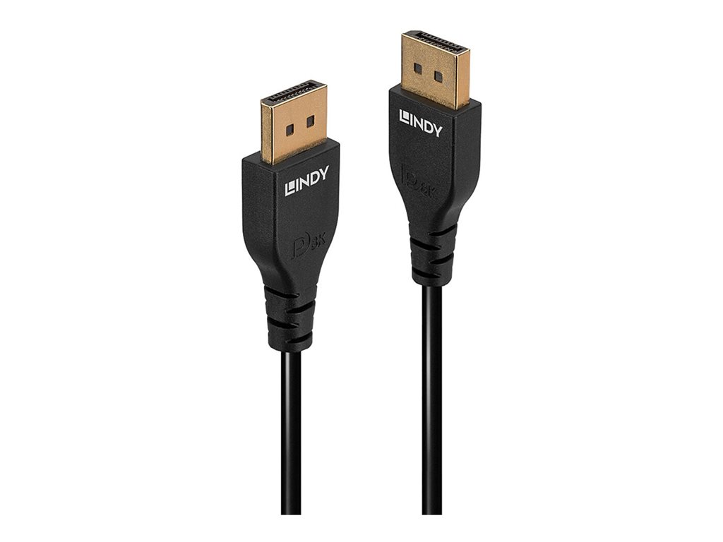 LINDY 1m DisplayPort 1.4 Cable Slim