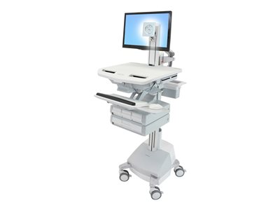 Ergotron StyleView - Cart for LCD display / keyboard / mouse / CPU / notebook / barcode scanner