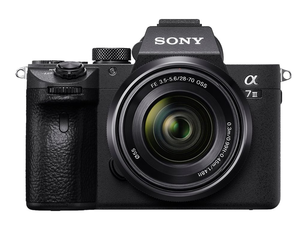 Sony Alpha A7 III ILCE-7M3K Digital Camera with FE 28-70mm F/3.5-5.6 OSS  Lens - ILCE7M3K/B