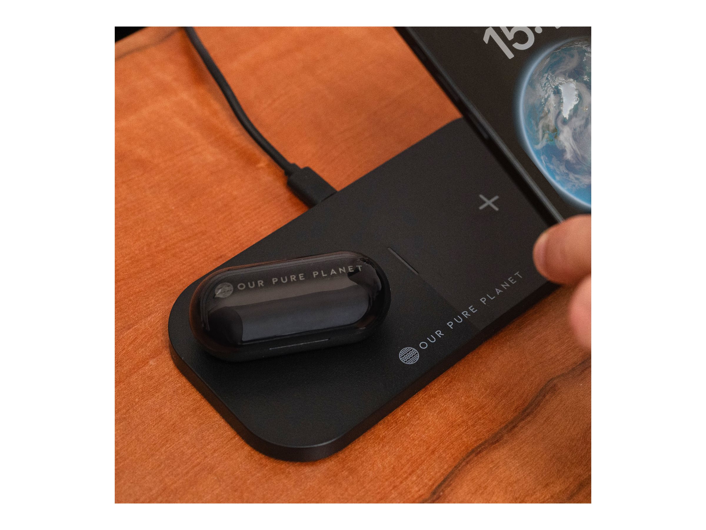 An image of Our Pure Planet Platinum - true wireless earphones with mic