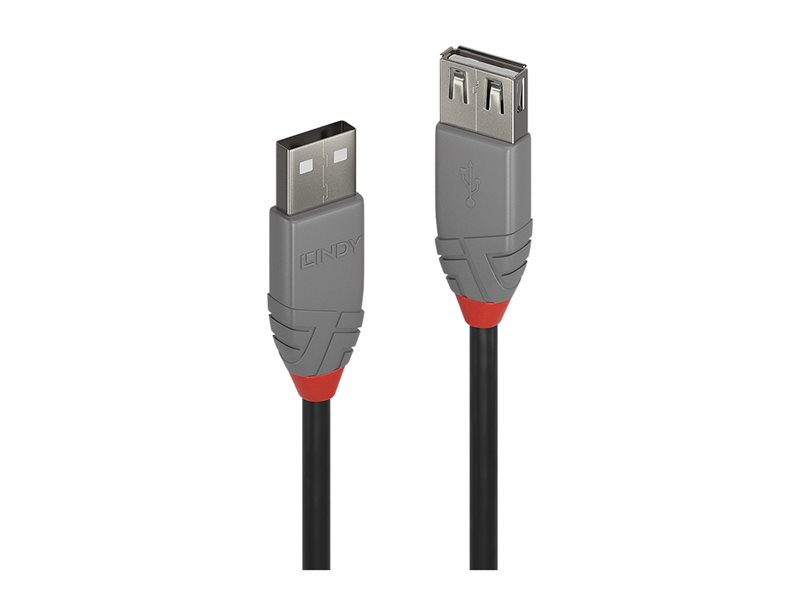 Rallonge USB 2.0 type A, Anthra Line, 3m