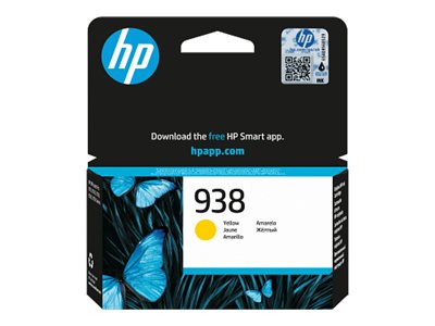 HP 938 Yellow Original Ink Cartridge 4S6X7PE#LS3