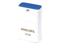 Philips FM16FD85B Pico Edition 2.0 16GB USB 2.0 Blå Hvid