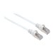 Network Patch Cable, Cat6, 1m, White, Copper, S/FT