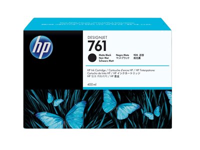 HP 761 Tinte matt schwarz 400ml