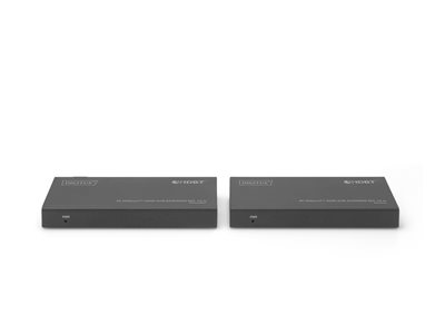 DIGITUS 4K HDBaseT 1x4 HDMI KVM Extender Set, 70m HDMI Verteiler