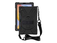 CODi Back cover for tablet rugged silicone, polycarbonate black 10.4INCH 