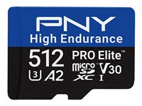 PNY PRO Elite High Endurance microSDXC UHS-I Memory Card 512GB 100MB/s
