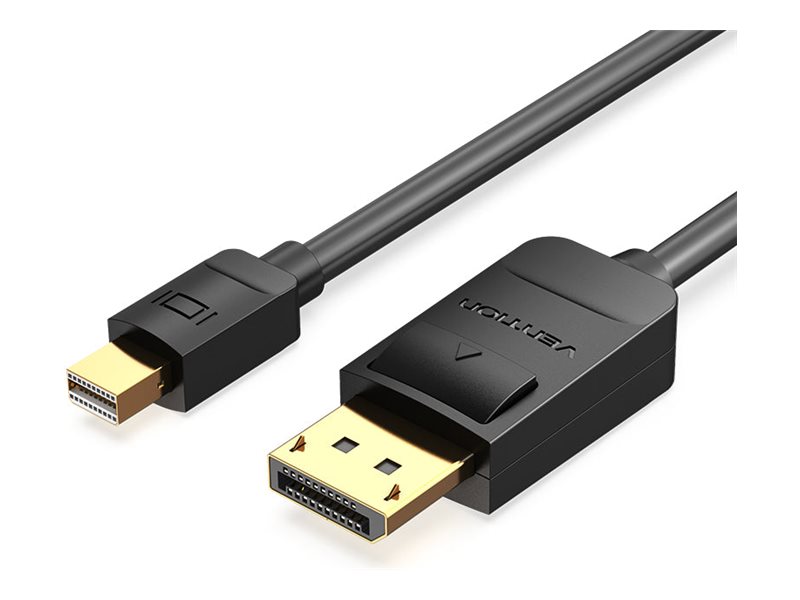 Vention adapter cable DisplayPort / HDMI 3 Product shot Right-angle 79550
