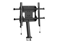 Chief Fusion Bolt-Down Table Display Mount - For 46-70" Monitors - Black stand - for LCD display - black