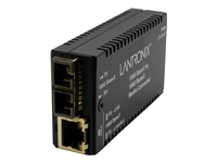 Lantronix M/GE-T Series - Convertisseur de média à fibre optique - 1GbE - 1000Base-LX, 1000Base-T 