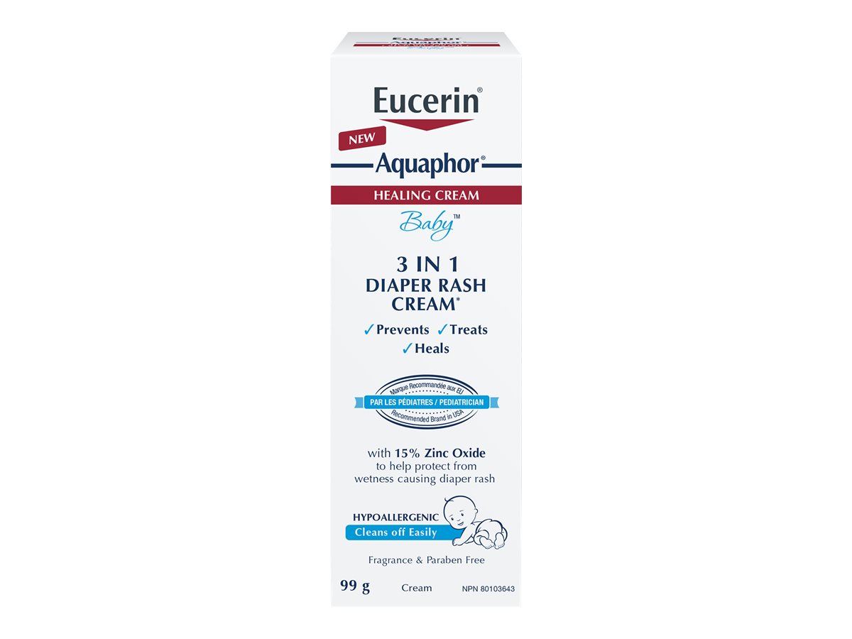 Eucerin Aquaphor Baby 3-in-1 Diaper Rash Cream - 99g