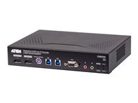 ATEN KX9980T - KVM / video / audio switch - 5K Dual Display - 2 ports - rack-mountable
