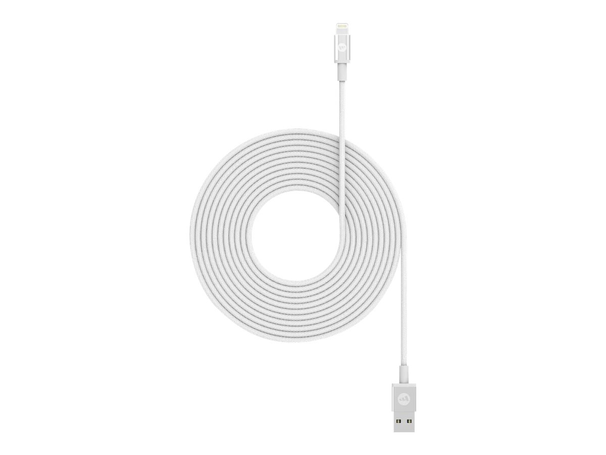 1M  USB-A TO LIGHTNING WHITECABLE