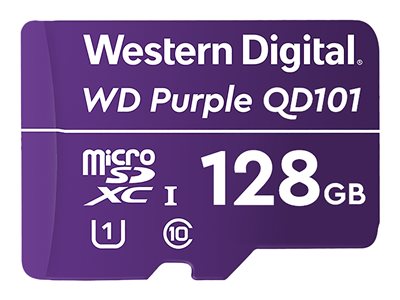 WD Purple 128GB SC QD101 microSD - WDD128G1P0C