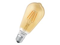 OSRAM Smart+ Edison LED-filament-lyspære 5.5W 600lumen 2500K Varmt hvidt lys