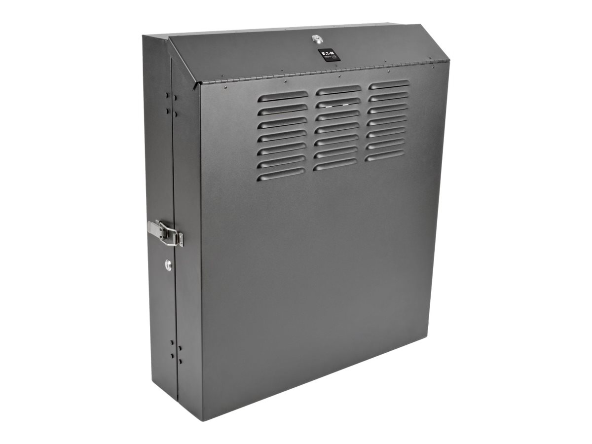 Tripp Lite 6U Wall Mount Low Profile Secure Rack Enclosure Cabinet Vertical
