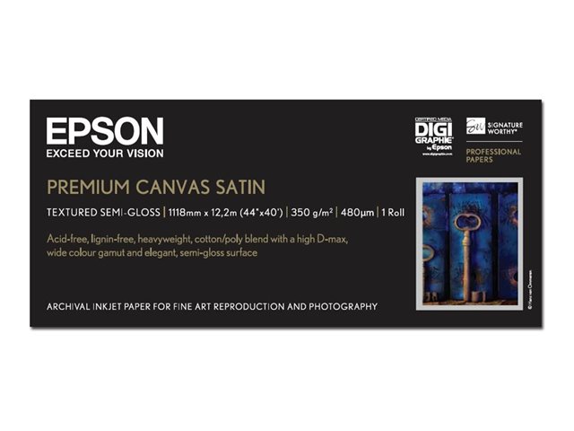 EPSON Paper Premium Canvas 44Ix12.2m