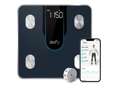 Eufy Smart Scale P2 - bathroom scales - black