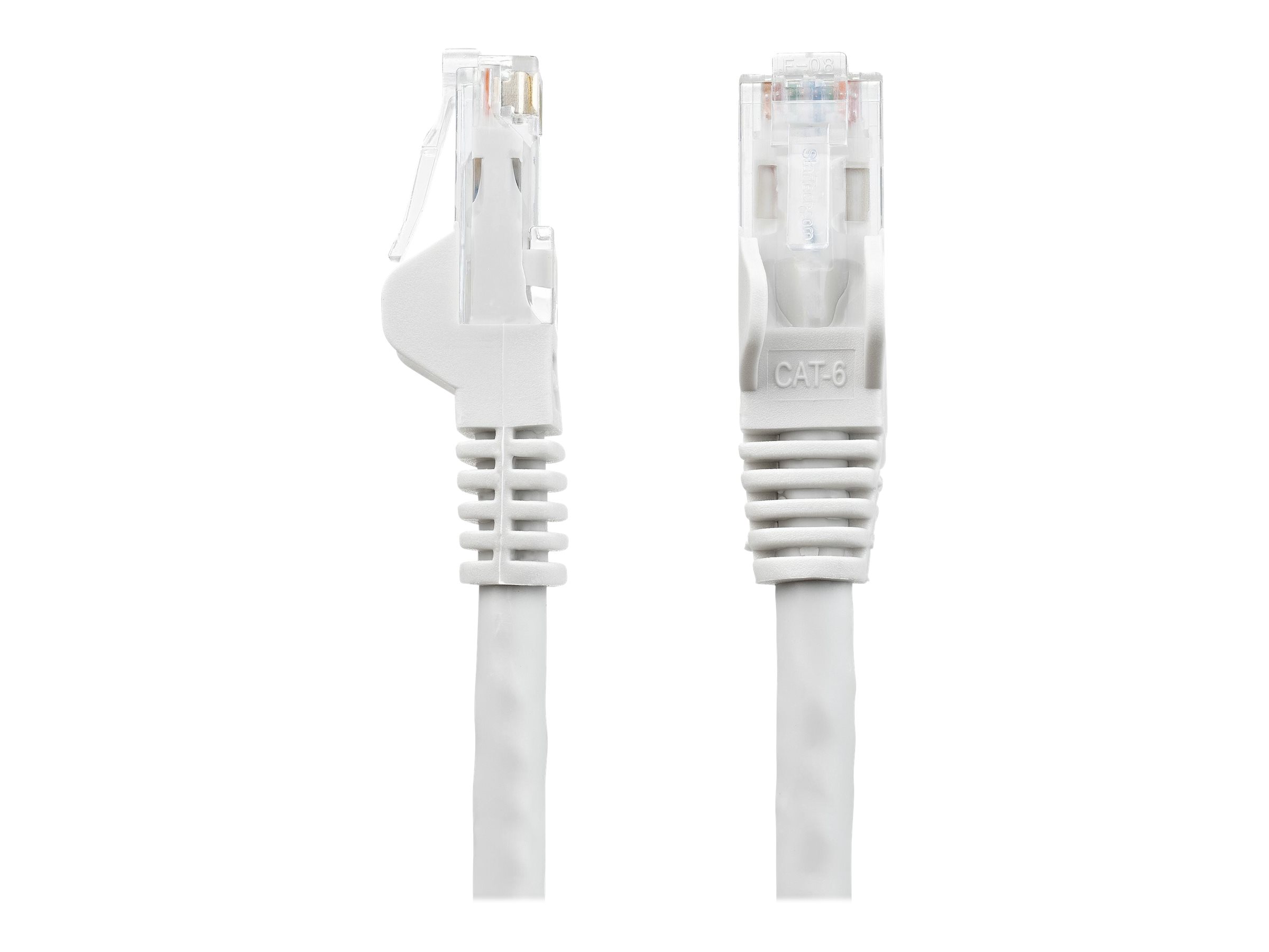 Startechcom 100ft Cat6 Ethernet Cable 10 Gigabit Snagless Rj45 650mhz 100w Poe Patch Cord Cat 6 10gbe Utp Network Cable W Strain Relief White Fluke Tested Wiring Is Ul Certified Tia Category 6 24awg N6patch100wh Patch Cable 305 M White