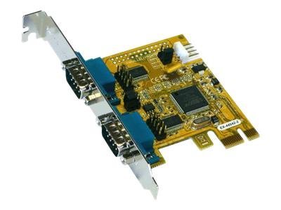 EXSYS EX-44042-2 PCI Express x1 Karte 2x - 15.06.1136