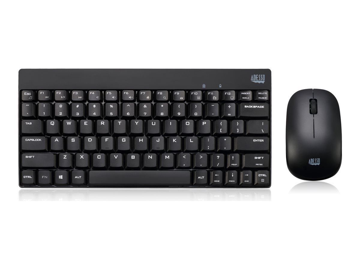 Adesso WKB-1100CB - Keyboard and mouse set