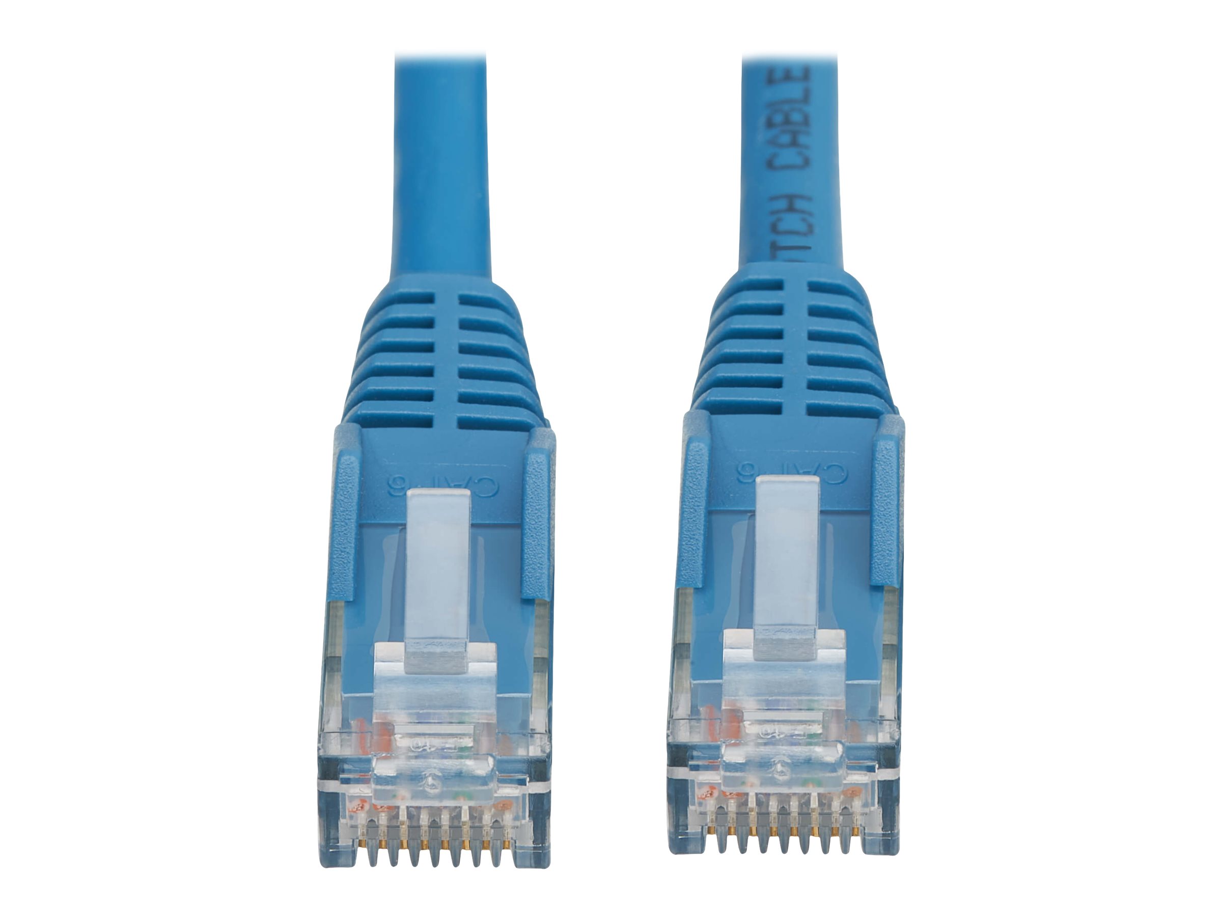 Eaton Tripp Lite Series Cat6 Gigabit Snagless Molded UTP Ethernet Cable (RJ45 M/M), PoE, LSZH, Blue, 2 m (6.6 ft.)