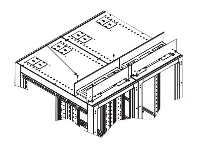 Liebert - Cable management trough