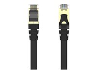 Unitek C1897BK Series CAT 7 Afskærmet parsnoet kabel (SSTP) 3m Patchkabel Sort