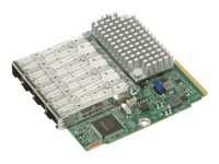 SIOM 4-port 10G SFP+, Intel XL710 with 1U bracket (Retail)