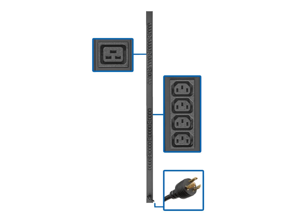 Tripp Lite PDU Basic 3.3/3.8kW 208/240V Single-Phase