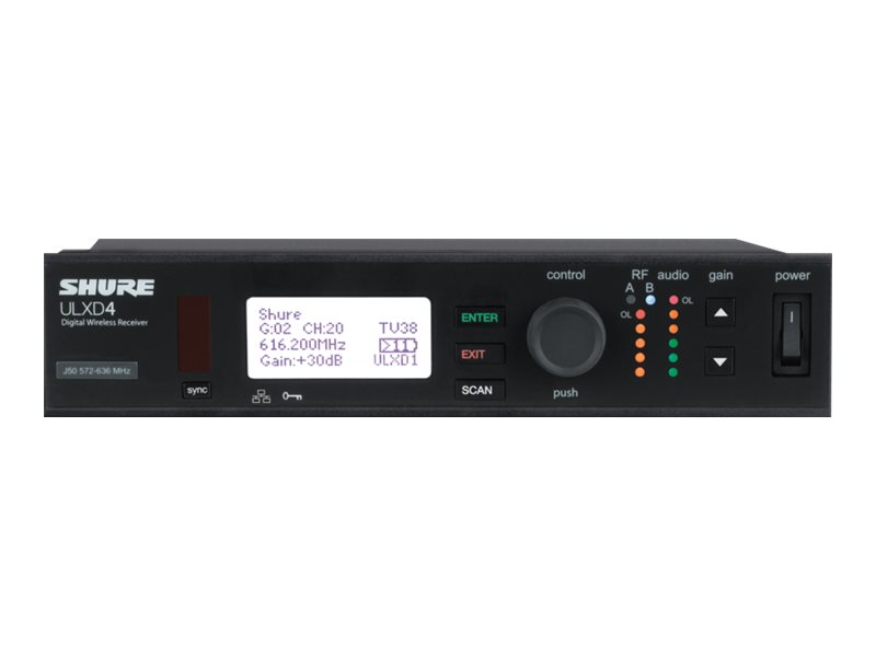 Shure ULX-D Digital Wireless System ULXD4