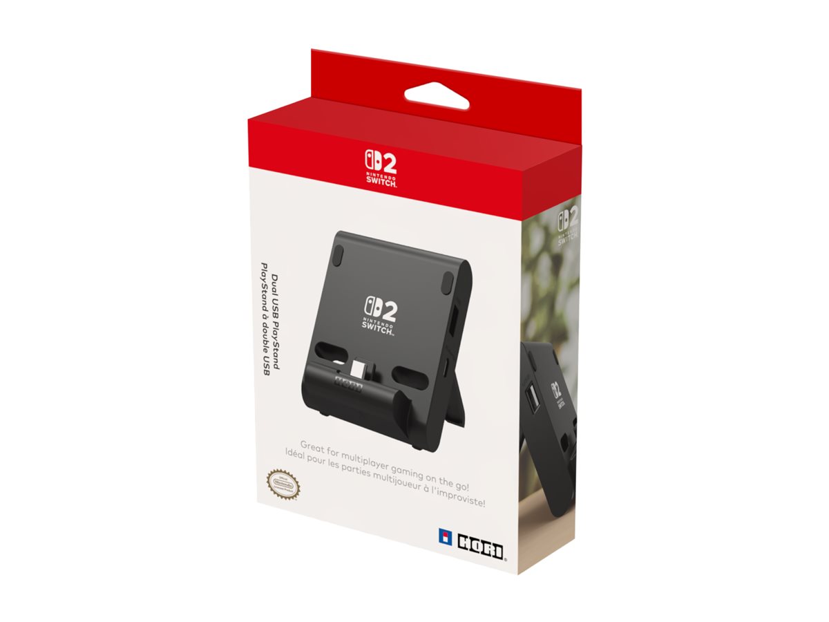HORI Dual USB PlayStand Docking Station for Nintendo Switch 2