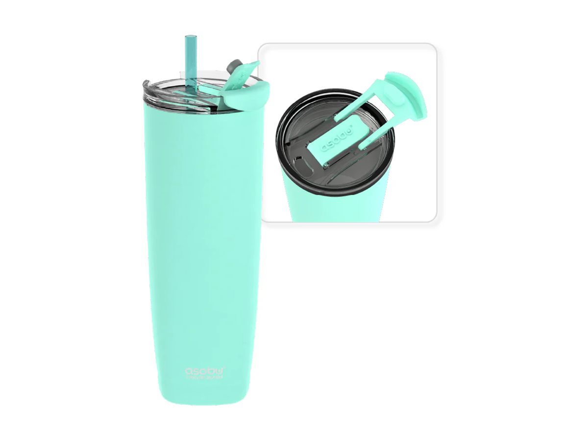 Asobu Aqualina Vacuum Thermal Tumbler - Mint - 591ml