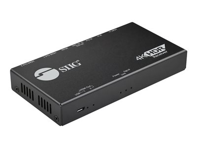 SIIG 1x2 4K HDMI Splitter with Audio Extractor / Auto Scaling & EDID Management